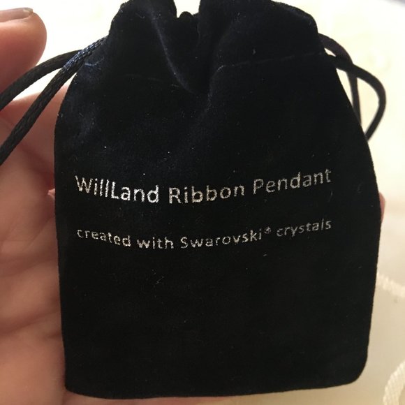 Breast Cancer Awareness Ribbon Pendant - Silver - Picture 5 of 5